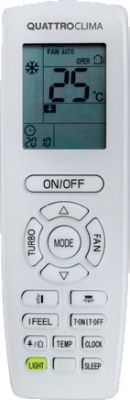 Кондиционер QUATTROCLIMA Lanterna QV-LA09WBE/QN-LA09WBE