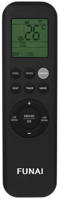 Настенный внутренний блок мульти сплит-системы Funai SHOGUN RAM-I-SG35HP.W02/S