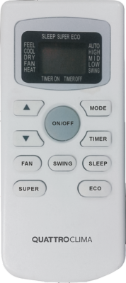 Кондиционер QUATTROCLIMA Vento QV-VN09WA/QN-VN09WA