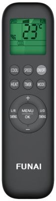 Настенный внутренний блок мульти сплит-системы Funai SHOGUN RAM-I-SG25HP.W02/S