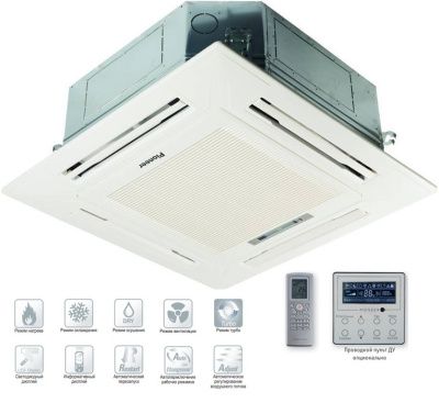 Кассетный внутренний блок мульти сплит-системы Pioneer KCMS12B/TC03