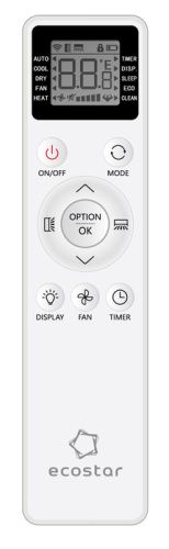 Настенный внутренний блок мульти сплит-системы ECOSTAR Ray Multi KVS-IMR09ST