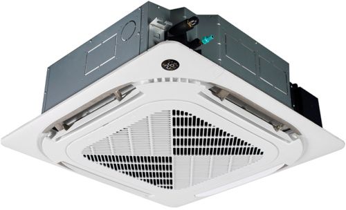 Кассетный кондиционер Kentatsu KSVB105HZAN1/1/KSUNB105HZAN3/-40