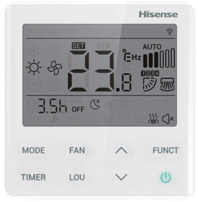 Канальный кондиционер Hisense Heavy EU AUD-24UX4RFM8/AUW-24U4RJ7 Wi-Fi