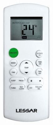 Настенный внутренний блок мульти сплит-системы Lessar eMagic LS-MHE12KVE2