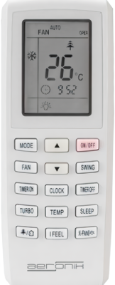 Напольно-потолочный кондиционер Aeronik ASI-ATH85RD1/B-S INV/ASO-AGUHN85R1/INV