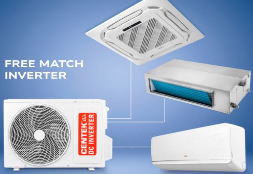 Внешний блок мульти сплит-системы на 2 комнаты Centek Free Match CT-66AM2-H14/4DR3C