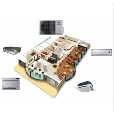 Внешний блок мульти сплит-системы на 4 комнаты Gree Free Match  GWHD(28)NK3KO(LCLH)