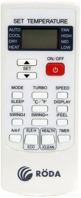 Напольно-потолочный кондиционер Roda RS-CF18AZ/RU-18AZ1