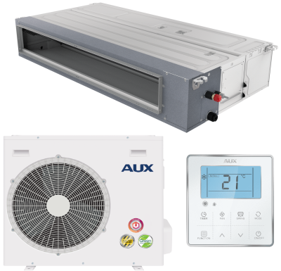 Канальный кондиционер AUX ALMD-HS36/4DR2/AL-HS36/4DR2(U)
