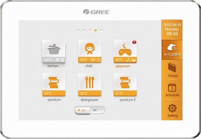 Центральный пульт для системы на солнечной энергии Gree CE55-24/F(C)