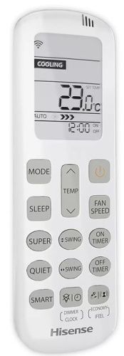 Кондиционер Hisense Zoom AS-24UW4RBTKB00